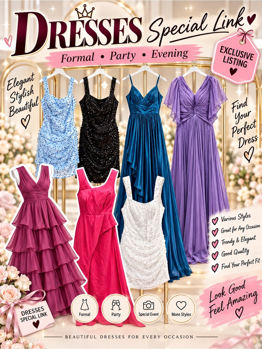 💖 DRESS SPECIAL LINK 💖 Formal / Party / Evening Dress